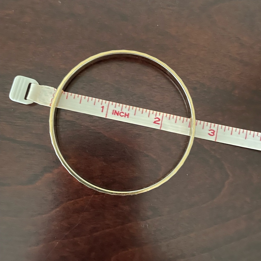 Monet goldtone bangle bracelet - Picture 2 of 5